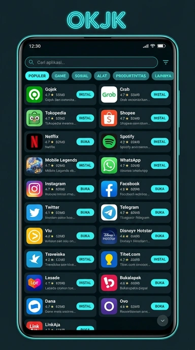 okjk – Indeks Aplikasi Populer dan Kanal Uji Terlengkap